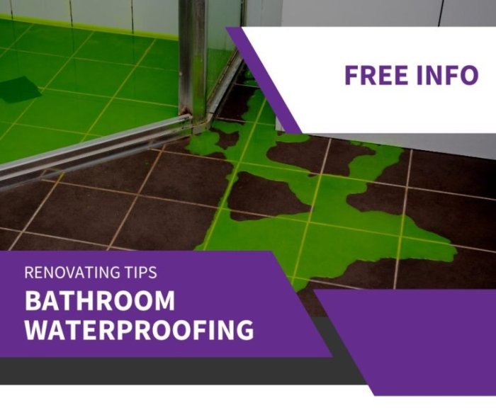 Waterproofing sydney ebm renovations